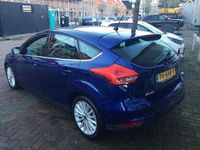 Occasion Ford Focus Titanium 150 PK (110 kW) 2017 Blauw (metallic) Hatchback