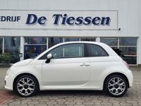 tweedehands Fiat 500C Cabrio Automaat 0.9 TwinAir Turbo Cult, Leer, Rijklaar met beurt & garantie