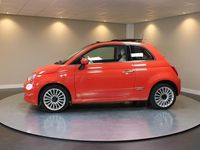 tweedehands Fiat 500 0.9 TwinAir Turbo Lounge *Rosso Corallo* Open/Schuifdak|Navi|Cruise