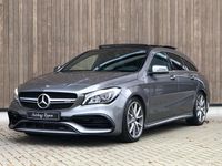 Occasion Mercedes CLA45 AMG AMG 381 PK (280 kW) 2017 Grijs, metallic lak Stationwagen