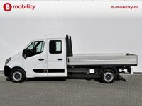 tweedehands Renault Master T35 2.3 dCi 145PK L3 Pick-Up Dubbel Cabine Laadbak | 6-Persoons | Airco | Bluetooth Telefoon