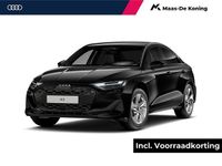 Nieuw Audi A3 Advanced 150 PK (110 kW) 2026 Zwart Sedan