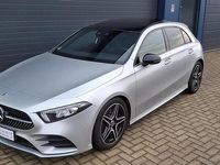 Occasion Mercedes A250 AMG line 2018 Zilver Hatchback
