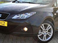 Occasion Seat Ibiza Style 86 PK (63 kW) 2008 Zwart Hatchback