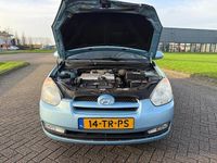 Occasion Hyundai Accent Dynamiq 97 PK (71 kW) 2007 Blauw (metallic) Hatchback