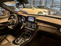 tweedehands Mercedes 180 C-KLASSE EstateAMG Sport Panoramadak | Nederlandse auto | Lederen bekleding | Navigatie | Achteruitrijcamera | Cruise control | Climate control | Adaptief onderstel | LED