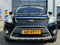 tweedehands Ford Kuga 2.5 20V Titanium NAVI/LEER/ECC/SCHUIFDAK/2100KG TREKGEWICHT!