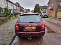 Occasion Skoda Fabia GreenLine 75 PK (55 kW) 2010 Rood Stationwagen
