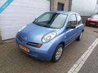 Occasion Nissan Micra Pure 65 PK (47 kW) 2005 Blauw Hatchback