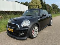Occasion Mini John Cooper Works Cabriolet Chili 211 PK (155 kW) 2014 Zwart Cabriolet