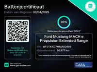 Occasion Ford Mustang Mach-E 220 kW (300 PK) 2022 Zwart SUV