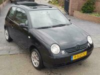 tweedehands VW Lupo 1.4 2003 Zwart Leuk&Zuinig/Cabriotop/KM NAP!