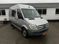 tweedehands Mercedes Sprinter 316 2.2 CDI 366 DC Automaat LANG HOOG Dubbele Cabine 6PERSN Airco cruise control Elk. Ramen