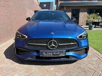 Occasion Mercedes C180 AMG 170 PK (125 kW) 2021 Blauw, metallic lak Sedan