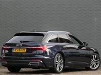 Occasion Audi A6 S-Line 299 PK (219 kW) 2022 Blauw Stationwagen