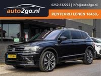 Occasion VW Tiguan Allspace R-line 150 PK (110 kW) 2021 Zwart SUV