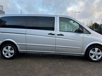 tweedehands Mercedes Viano VITO116 CDI 343 lux bus automaat dub- cabine 6-persoons airconditioning cruise cont. lm-velgen elk-pakket pdc