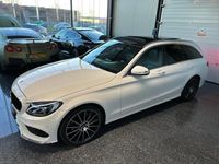 tweedehands Mercedes C180 C-KLASSE EstatePrestige AMG Pano 2014 156pk C63 look