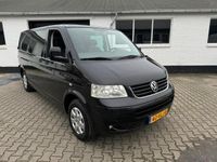 tweedehands VW Transporter 2.5 TDI 340 174PK Highline Dubbele Cabine 2xSchuifdeuren youngtimer Airco Navi Leer Cruisecontrole ElkRamen