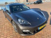 tweedehands Porsche Panamera 3.0 D GTS Uitv Kl Bruin Grijs bj 2012 Navi Opendak Clima