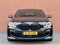 tweedehands BMW M135 1-SERIE i xDrive High Executive | 306 PK! | M Sport | Alcantara | Head-Up Display | Keyless Go | Trekhaak | Led | Navigatie | 18" Lichtmetaal | DAB | Lane Assist |