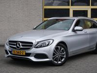 tweedehands Mercedes 180 C-KLASSE EstateAutomaat! Business Solution BJ2018 Lmv 17" | Led | Pdc | Navi | Achteruitrijcamera | Climate control | Cruise control | A-Klep Elek. | Elek. voorstoelen | Verwarmde voorstoelen | Getint glas