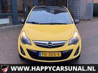 Occasion Opel Corsa Design Edition 101 PK (74 kW) 2014 Geel Hatchback