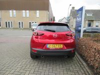 tweedehands Mazda CX-3 2.0 SkyActiv-G 121 Automaat Luxury (Navi/Carplay,Camera,Keyless entry,1/2 Leer,Headup Display) -- 33763 Km --