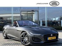 Occasion Jaguar F-Type R-Dynamic 452 PK (332 kW) 2021 Carpathian grey (grijs metallic)bruin Cabriolet