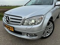 tweedehands Mercedes 230 C-KLASSE EstateAvantgarde / NL Auto / Atomaat / Airco / Navigatie / Leder Stof / PDC / LMV 17" / NAP