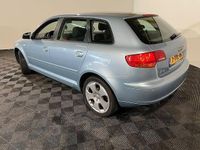 Occasion Audi A3 Sportback Attraction 125 PK (91 kW) 2008 Blauw Hatchback