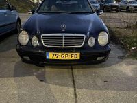 Occasion Mercedes CLK200 Elegance 163 PK (119 kW) 2001 Blauw Cabriolet