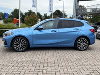 tweedehands BMW 118 1-SERIE i Automaat 140 pk High Executive Edition Panoramadak Trekhaak Leer Sportstoelen Life Cockpit Professional 18 Inch Styling 488 DAB Stoelverwarming Led Koplampen Parkeersensoren V+A NL Auto 1e Eigenaar Super Compleet !