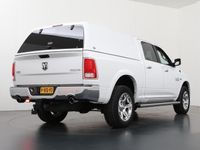 tweedehands Dodge Ram PICKUP 1500 5.7 V8 Crew Cab Laramie Huif | Parkeercamera | Leer | 4X4 | Stoelventilatie | 3500KG Trekhaak | LPG Installatie | Navigatie | Airco | Bluetooth