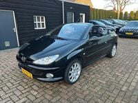 Occasion Peugeot 206 136 PK (100 kW) 2005 Zwart Cabriolet