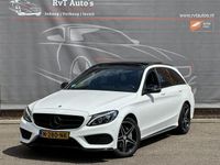 Occasion Mercedes C180 AMG line 156 PK (114 kW) 2016 Wit Stationwagen