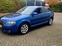 Occasion Audi A3 Sportback Ambition 125 PK (91 kW) 2008 Blauw Hatchback