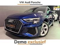 Occasion Audi A3 Sportback S-Line 204 PK (150 kW) 2021 Blauw Hatchback
