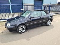 tweedehands VW Golf Cabriolet GOLF - 1.8 16V *LEER*AIRCO*CV*ELEC.RAMEN*16 INCH