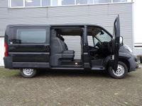 tweedehands Peugeot Boxer 2.2 HDI 130 PK L2H1 DUBBEL CABINE 6-PERS TREKHAAK CLIMATE CONTROL DUBBELE SCHUIFDEUR