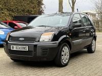 Occasion Ford Fusion Cool & Sound Edition 82 PK (60 kW) 2008 Zwart (metallic) Hatchback