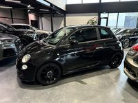 tweedehands Fiat 500 Abarth 500 S 1.2 Sport Edition Facelift Black Optic, Sportstoelen met leder, Sport Design, Navigatie, Dual Drive, USB, MP3, Bleu & Me, Velgen.