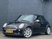 tweedehands Mini One Cabriolet 1.6 Zwart Stoelverwarming PDC