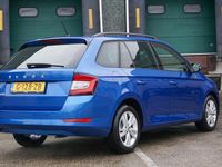 Occasion Skoda Fabia Style 95 PK (69 kW) 2019 Blauw (metallic) Stationwagen