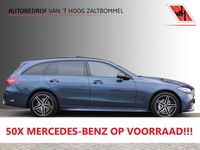 Occasion Mercedes C300 AMG line 313 PK (230 kW) 2024 Blauw Stationwagen