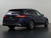 Occasion Mercedes C300 AMG line 313 PK (230 kW) 2025 Blauw (metallic) Stationwagen