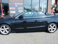 Occasion Audi A5 Cabriolet S-Line 245 PK (180 kW) 2009 Zwart Cabriolet