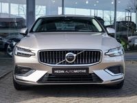 tweedehands Volvo S60 2.0 Recharge T6 AWD Plus Bright Automaat | Lederen + verstelbare stoelen | glazen schuifdak | Google services | Stoelverwarming | Stuurwielverwarming