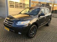 tweedehands Hyundai Santa Fe 2.2 CRDi Style Premium [bj 2007] 5PERS/Clima/Navi/Leer EX BPM!