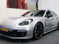 tweedehands Porsche Panamera S E-Hybrid port Turismo 2.9 4 E- Black Pack SPORT CHRONO BURMESTER LEDER NAVIGATIE LUCHTVERING 21" VELGEN NIEUWSTAAT!!!!